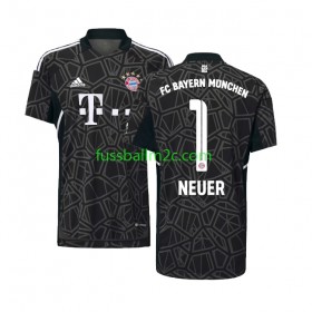 Fußballtrikots Bayern München Manuel Neuer 1 Torwart Auswärts Trikotsatz 2022-2023